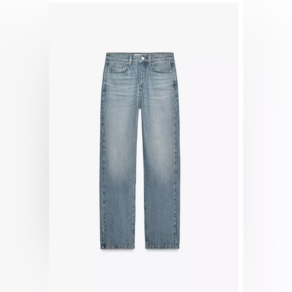 ZARA…Z1975 SLIM MID-RISE JEANS